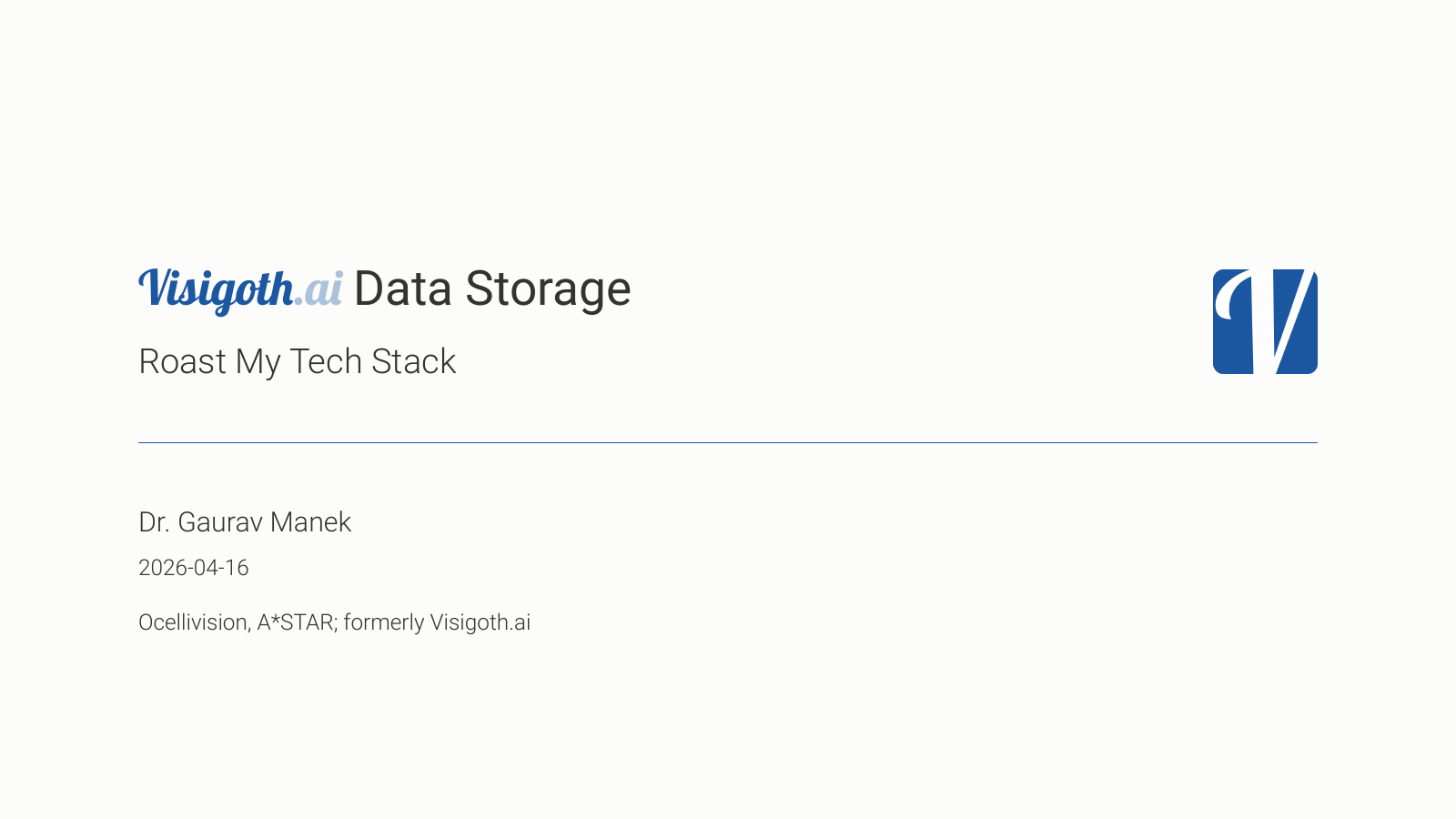 The Visigoth.ai data model should horrify you — cover